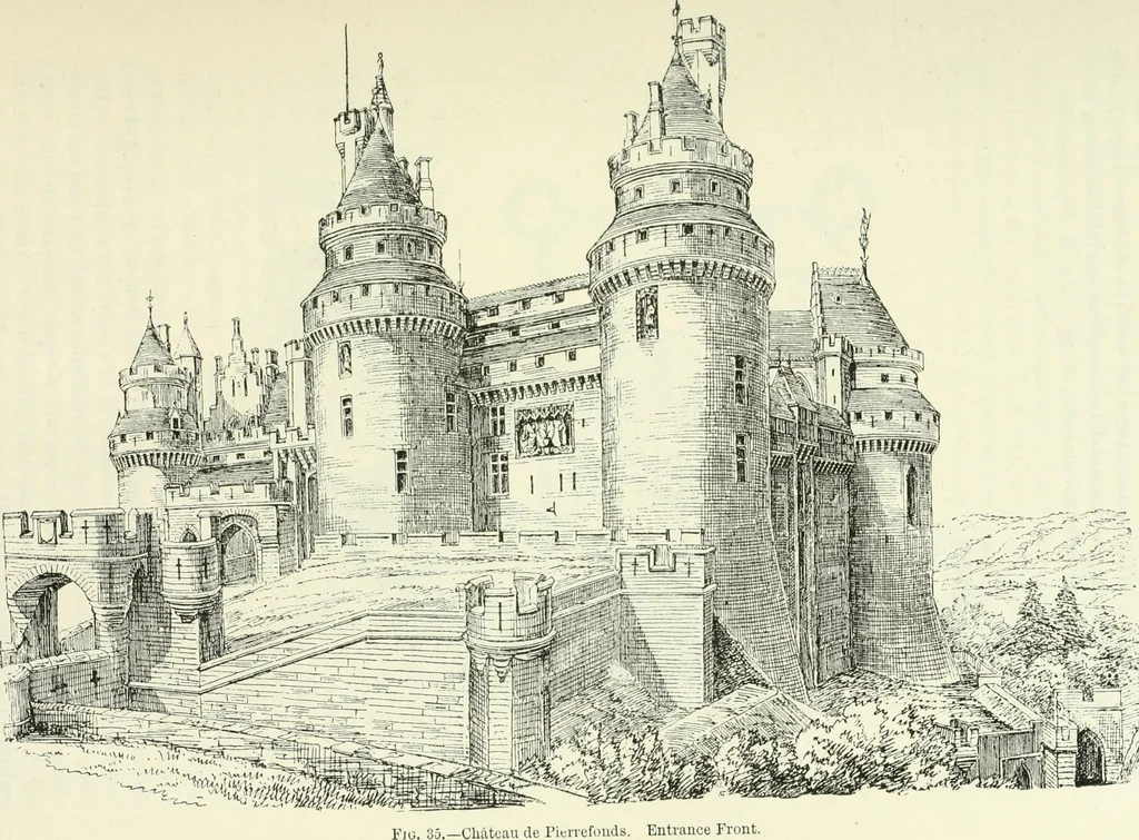 An illustration from The castellated and domestic architecture of Scotland, from the twelfth to the eighteenth century, 1887, leaf 64