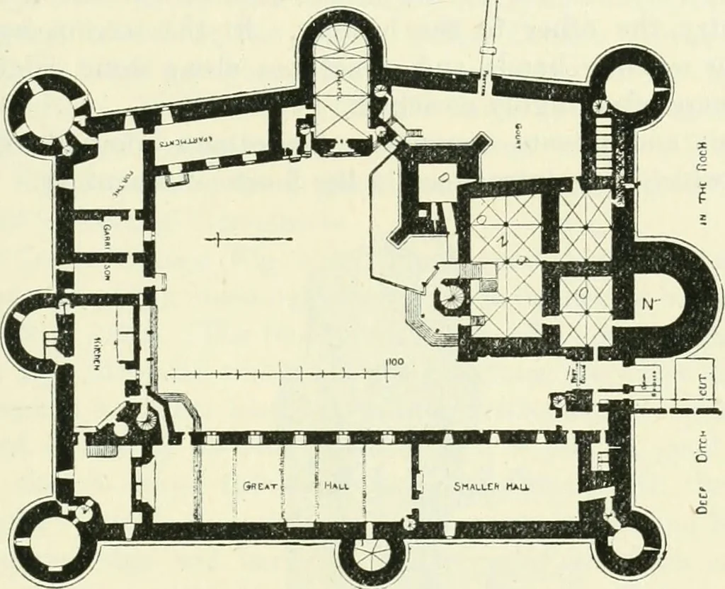 An illustration from The castellated and domestic architecture of Scotland, from the twelfth to the eighteenth century, 1887, leaf 66