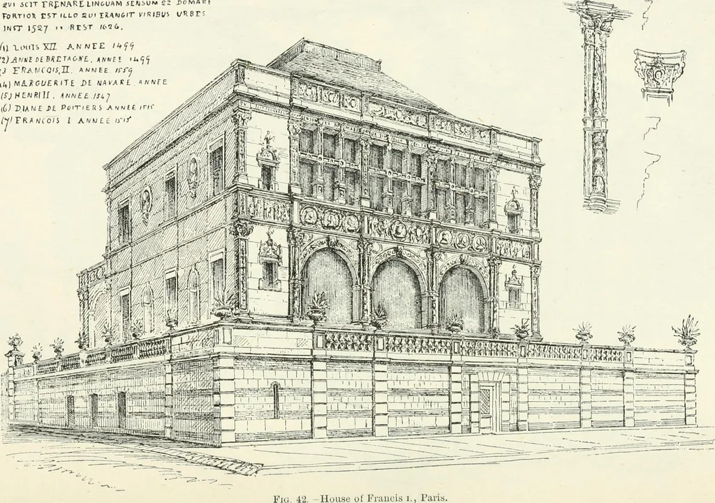 An illustration from The castellated and domestic architecture of Scotland, from the twelfth to the eighteenth century, 1887, leaf 75
