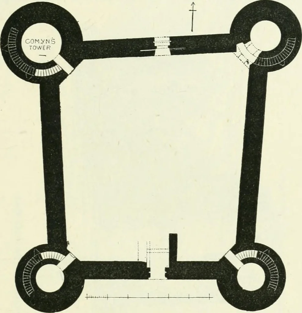 An illustration from The castellated and domestic architecture of Scotland, from the twelfth to the eighteenth century, 1887, leaf 94