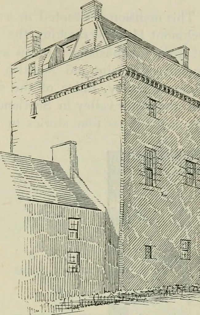 An illustration from The castellated and domestic architecture of Scotland, from the twelfth to the eighteenth century, 1887, leaf 100