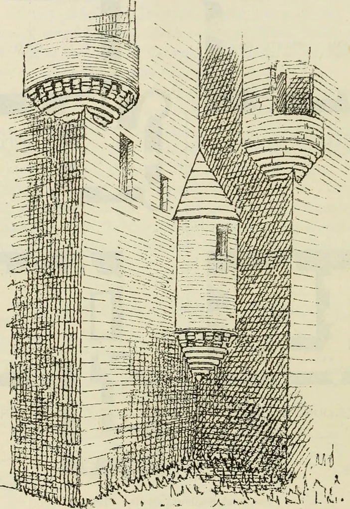 An illustration from The castellated and domestic architecture of Scotland, from the twelfth to the eighteenth century, 1887, leaf 107