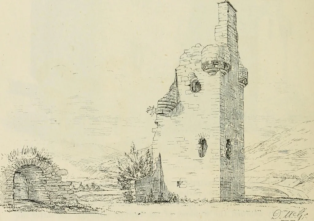 An illustration from The castellated and domestic architecture of Scotland, from the twelfth to the eighteenth century, 1887, leaf 109