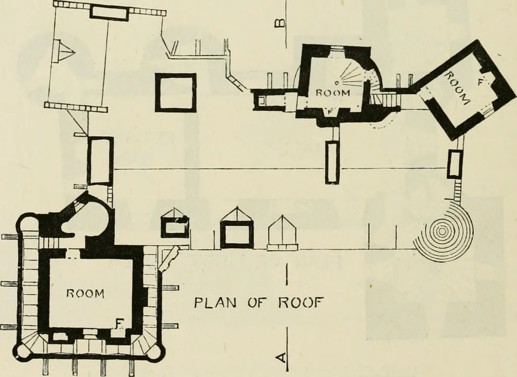 An illustration from The castellated and domestic architecture of Scotland, from the twelfth to the eighteenth century, 1887, leaf 111