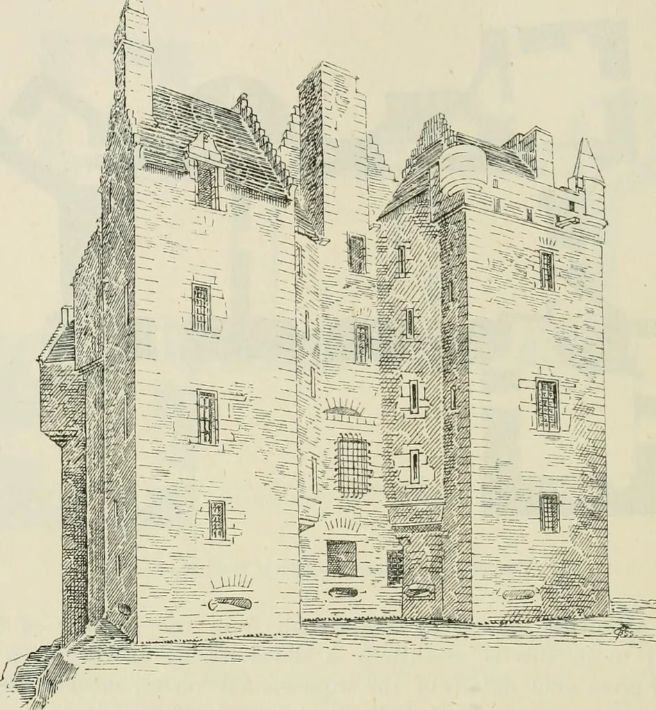 An illustration from The castellated and domestic architecture of Scotland, from the twelfth to the eighteenth century, 1887, leaf 117