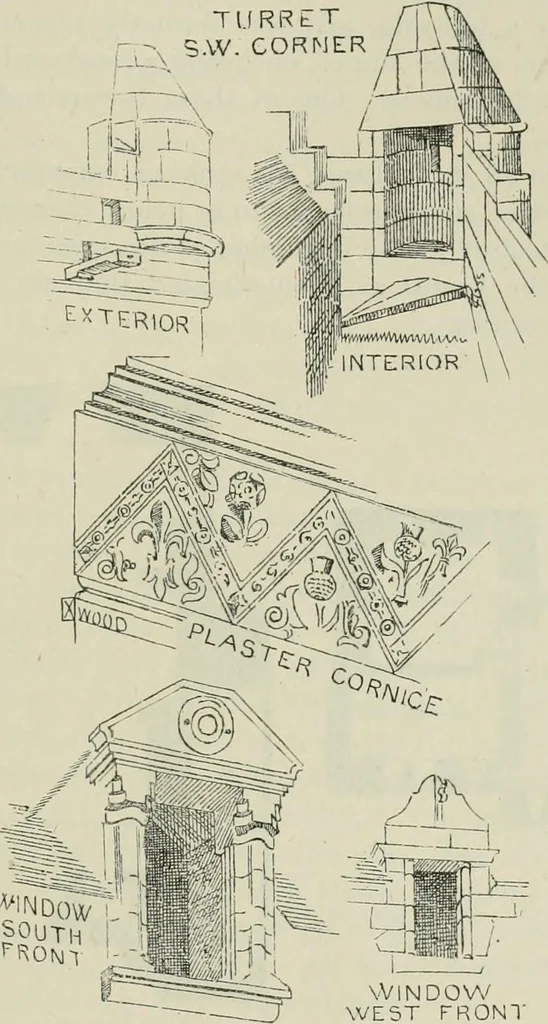 An illustration from The castellated and domestic architecture of Scotland, from the twelfth to the eighteenth century, 1887, leaf 118