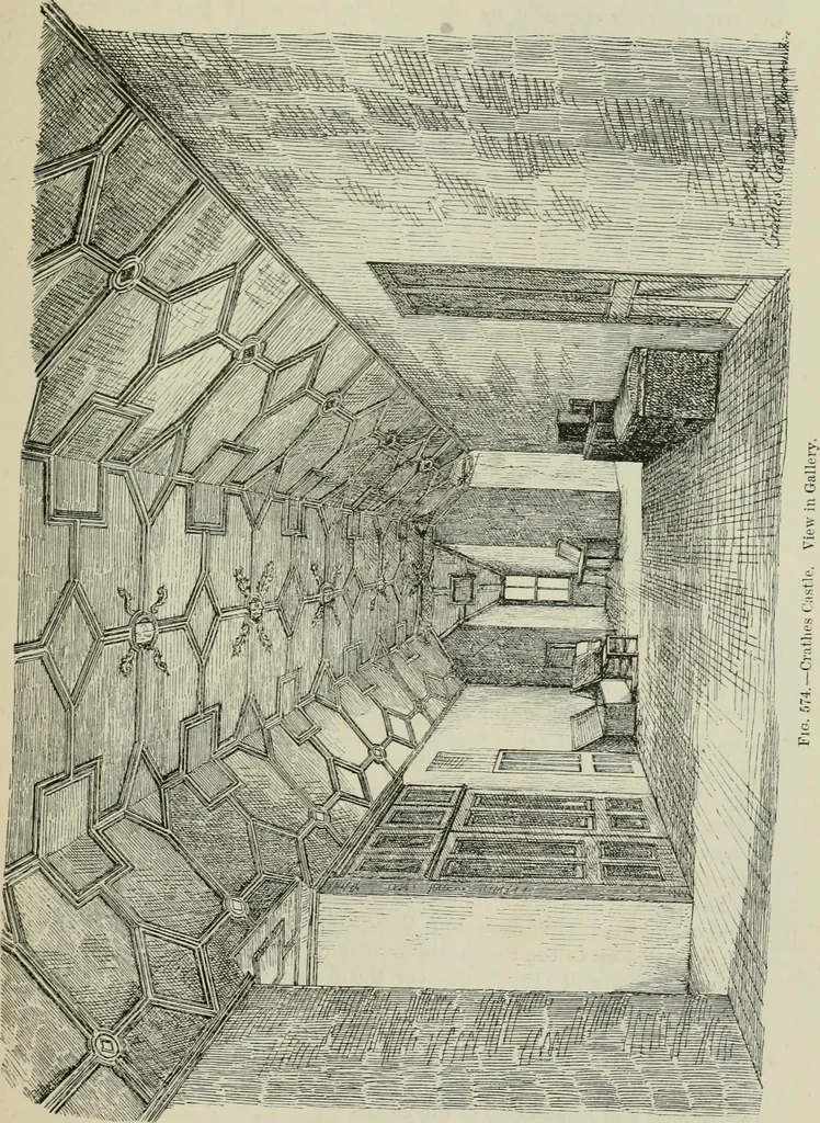 An illustration from The castellated and domestic architecture of Scotland, from the twelfth to the eighteenth century, 1887, leaf 124
