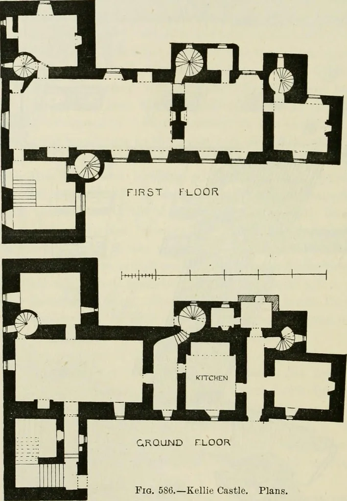 An illustration from The castellated and domestic architecture of Scotland, from the twelfth to the eighteenth century, 1887, leaf 143