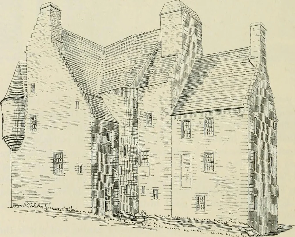 An illustration from The castellated and domestic architecture of Scotland, from the twelfth to the eighteenth century, 1887, leaf 149