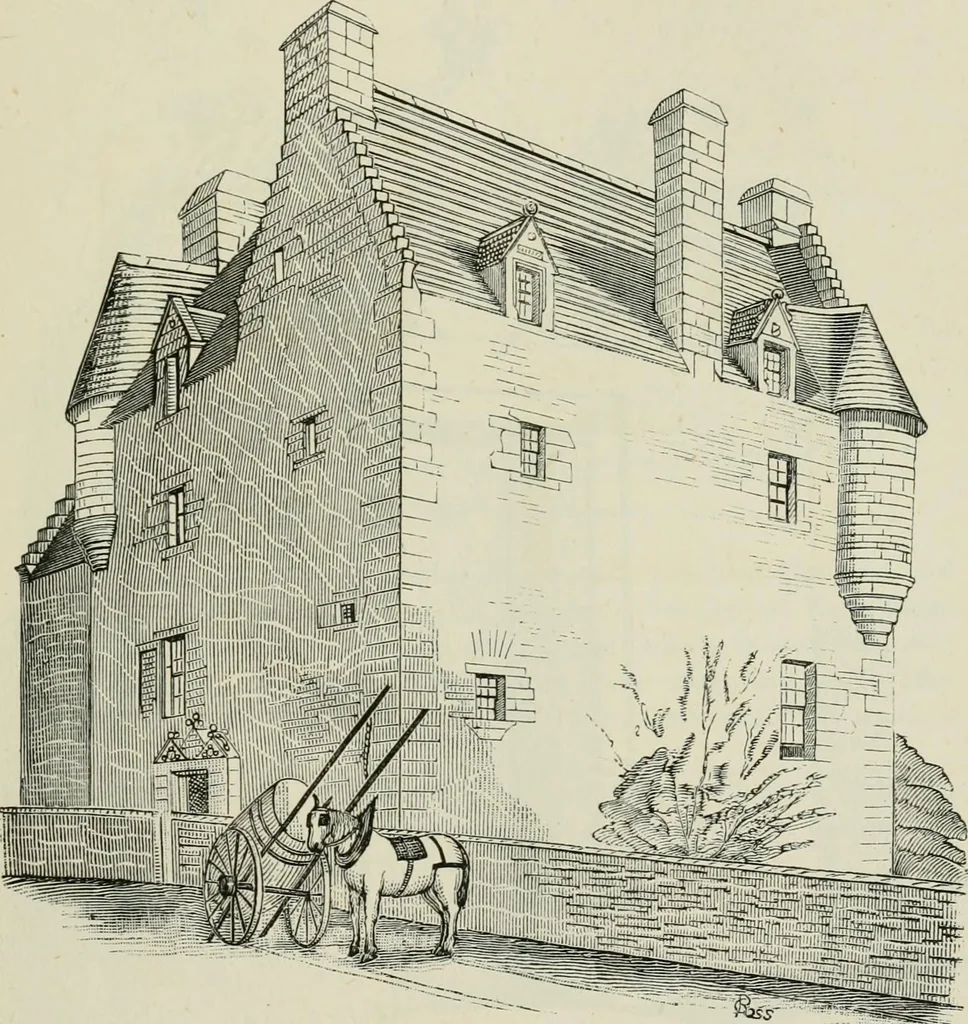 An illustration from The castellated and domestic architecture of Scotland, from the twelfth to the eighteenth century, 1887, leaf 150