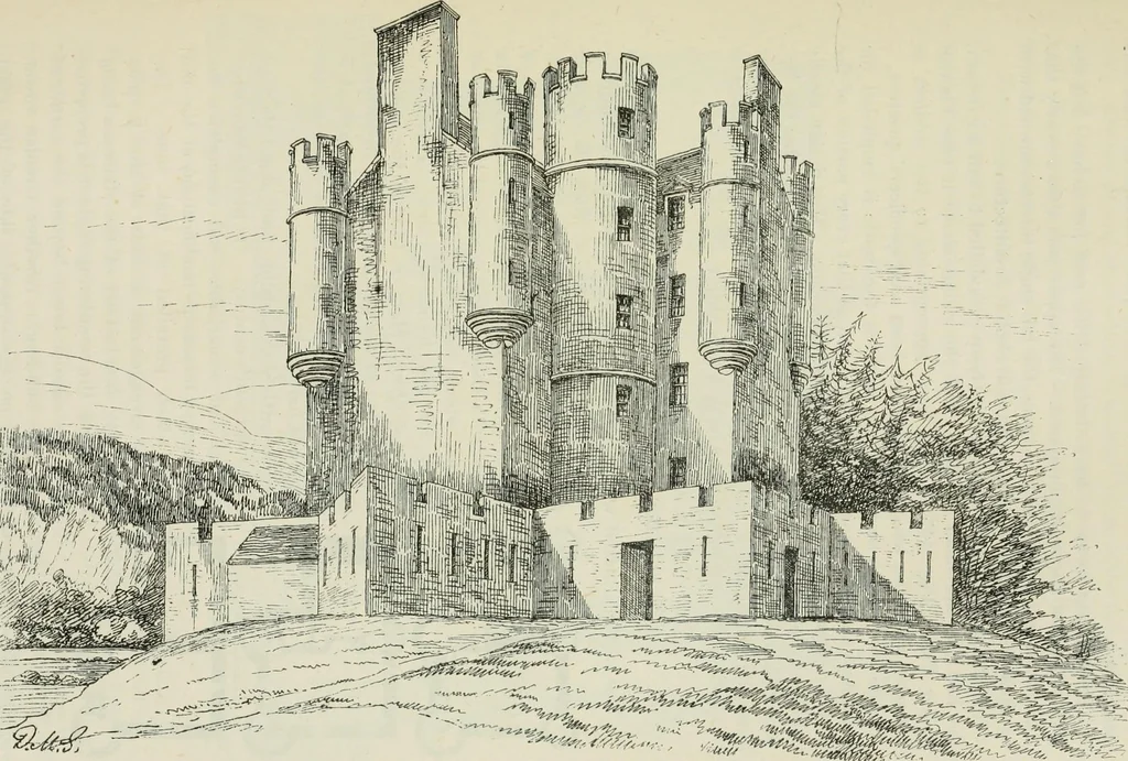 An illustration from The castellated and domestic architecture of Scotland, from the twelfth to the eighteenth century, 1887, leaf 156