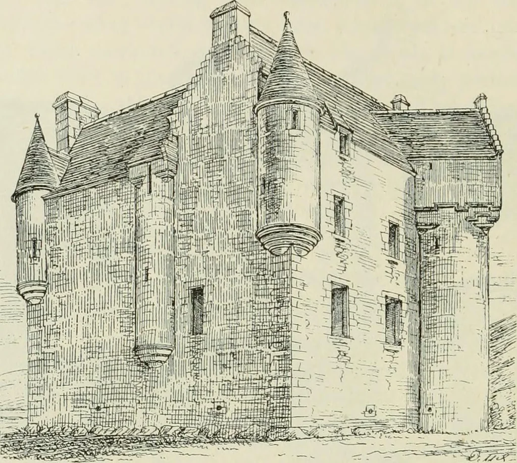 An illustration from The castellated and domestic architecture of Scotland, from the twelfth to the eighteenth century, 1887, leaf 159