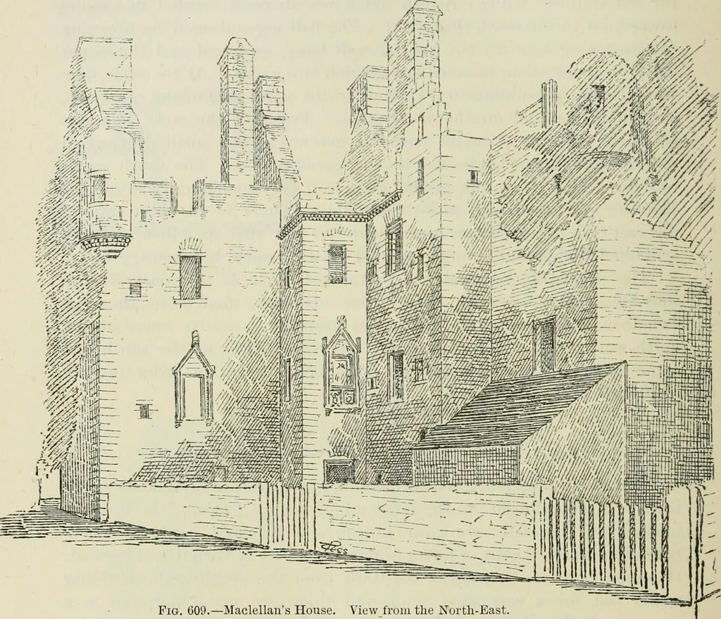An illustration from The castellated and domestic architecture of Scotland, from the twelfth to the eighteenth century, 1887, leaf 165