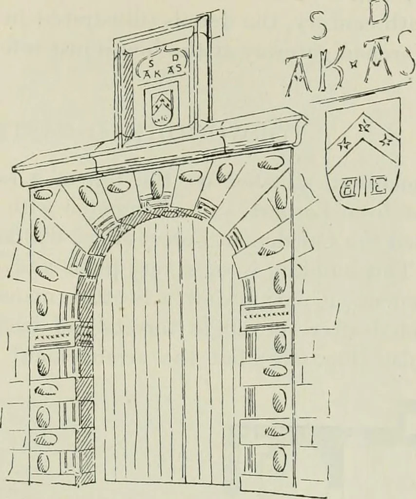 An illustration from The castellated and domestic architecture of Scotland, from the twelfth to the eighteenth century, 1887, leaf 176