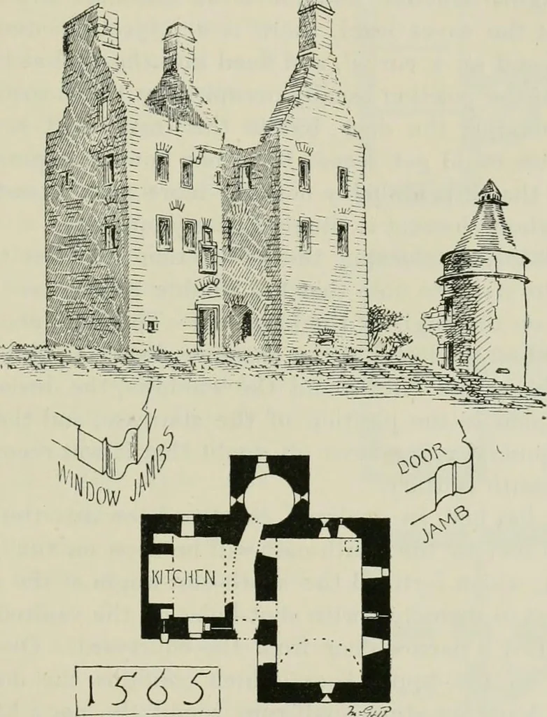 An illustration from The castellated and domestic architecture of Scotland, from the twelfth to the eighteenth century, 1887, leaf 180