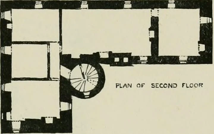 An illustration from The castellated and domestic architecture of Scotland, from the twelfth to the eighteenth century, 1887, leaf 182