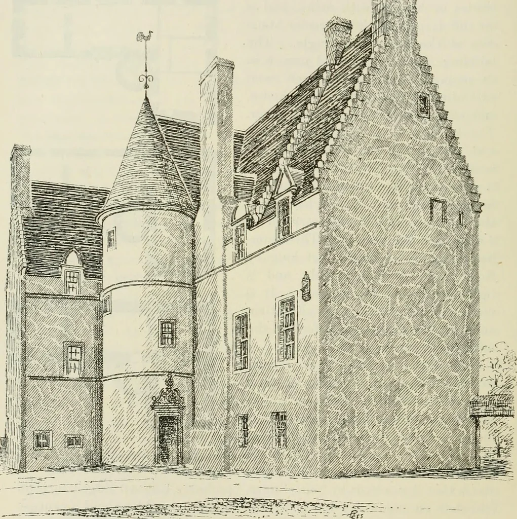An illustration from The castellated and domestic architecture of Scotland, from the twelfth to the eighteenth century, 1887, leaf 183