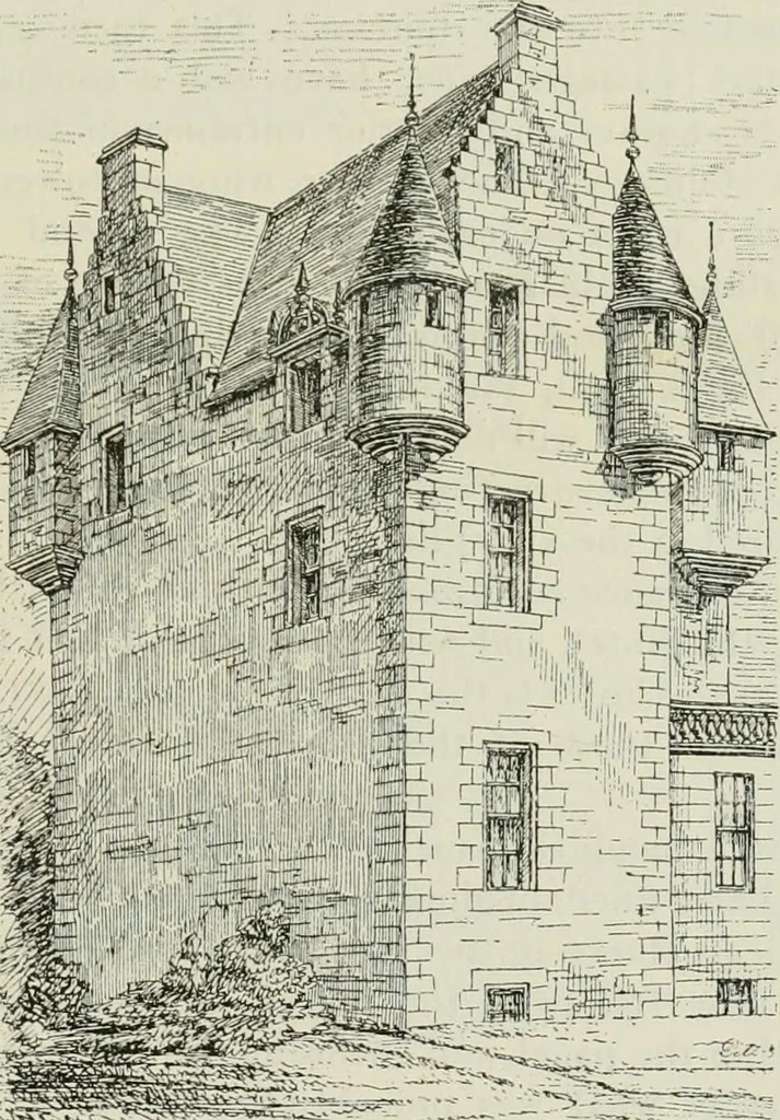 An illustration from The castellated and domestic architecture of Scotland, from the twelfth to the eighteenth century, 1887, leaf 186
