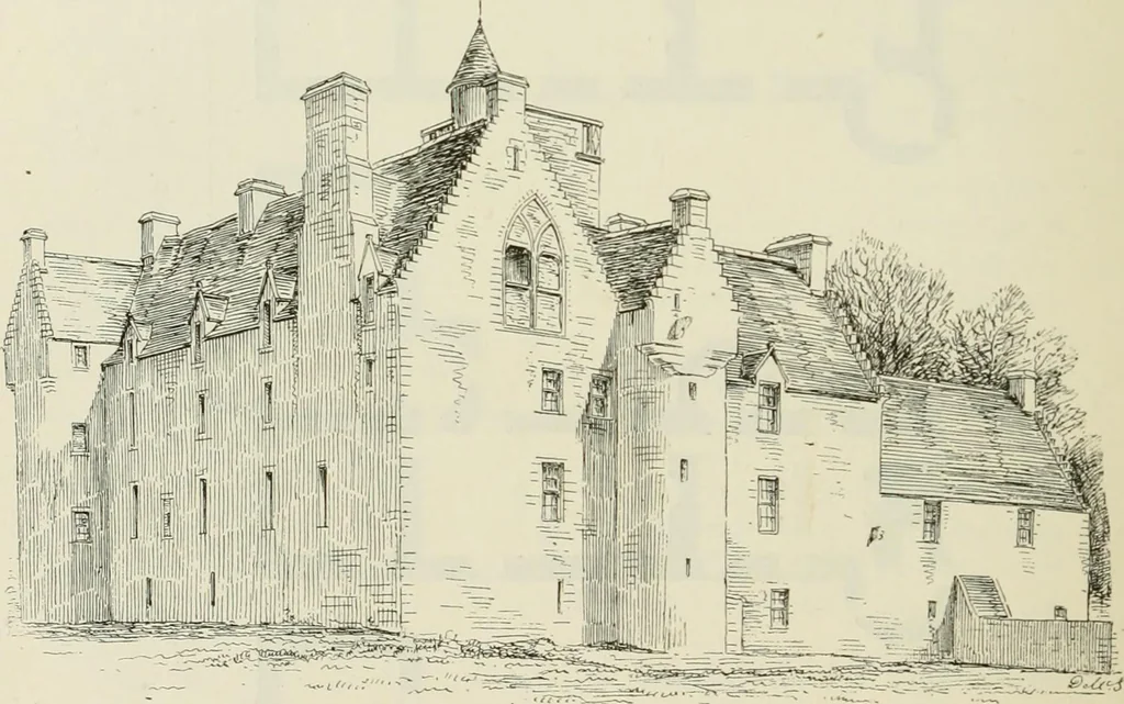 An illustration from The castellated and domestic architecture of Scotland, from the twelfth to the eighteenth century, 1887, leaf 191