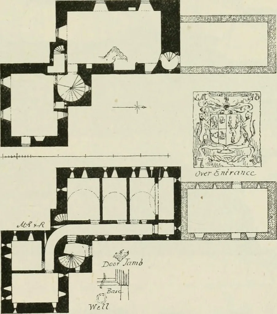 An illustration from The castellated and domestic architecture of Scotland, from the twelfth to the eighteenth century, 1887, leaf 194