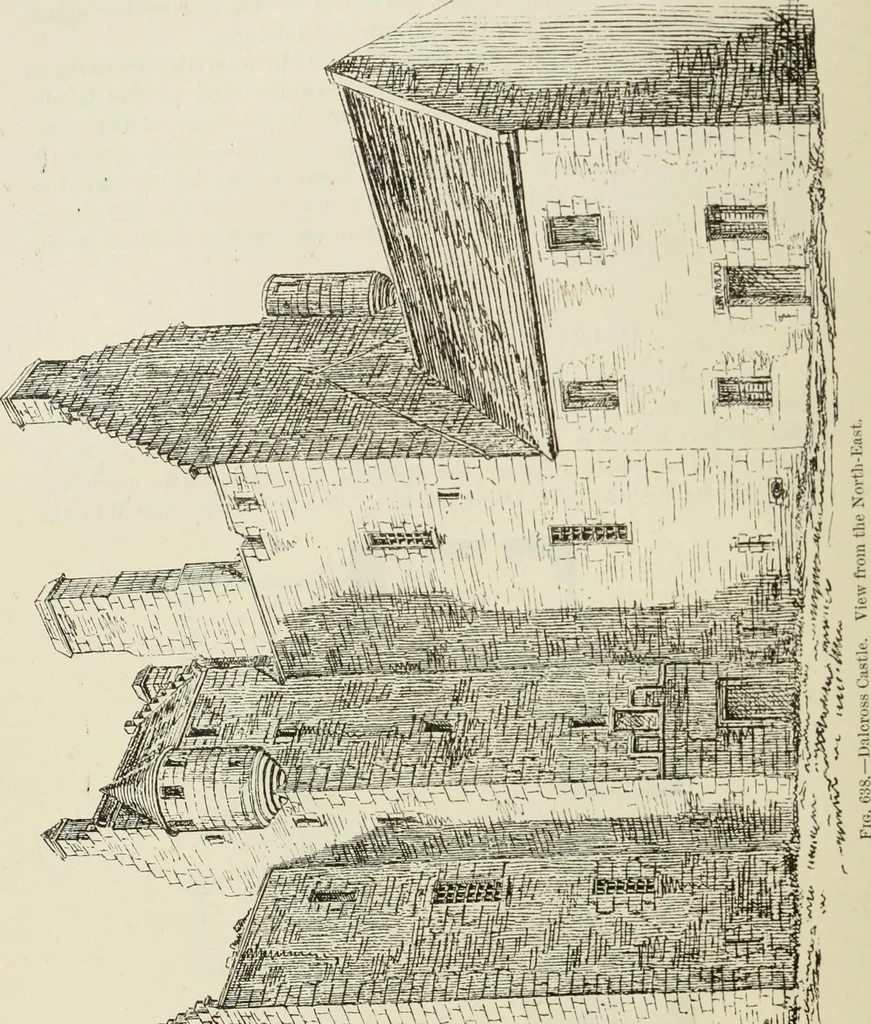 An illustration from The castellated and domestic architecture of Scotland, from the twelfth to the eighteenth century, 1887, leaf 195