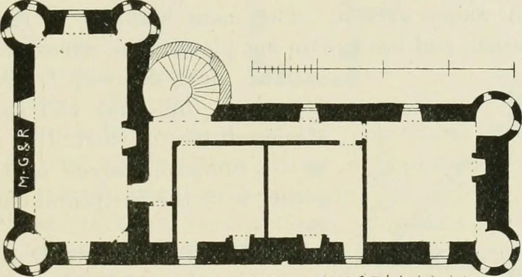 An illustration from The castellated and domestic architecture of Scotland, from the twelfth to the eighteenth century, 1887, leaf 198