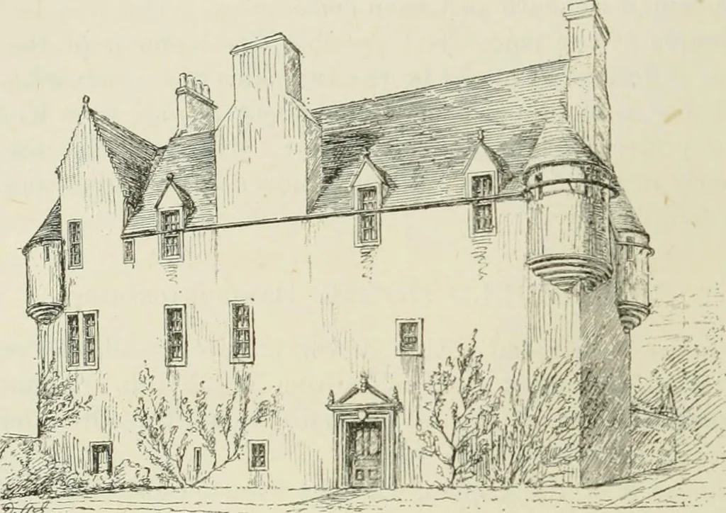 An illustration from The castellated and domestic architecture of Scotland, from the twelfth to the eighteenth century, 1887, leaf 199