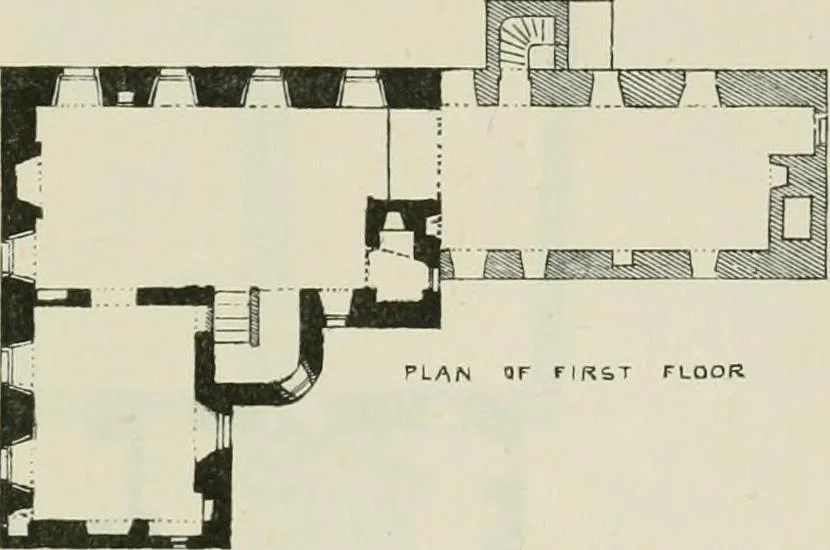 An illustration from The castellated and domestic architecture of Scotland, from the twelfth to the eighteenth century, 1887, leaf 200