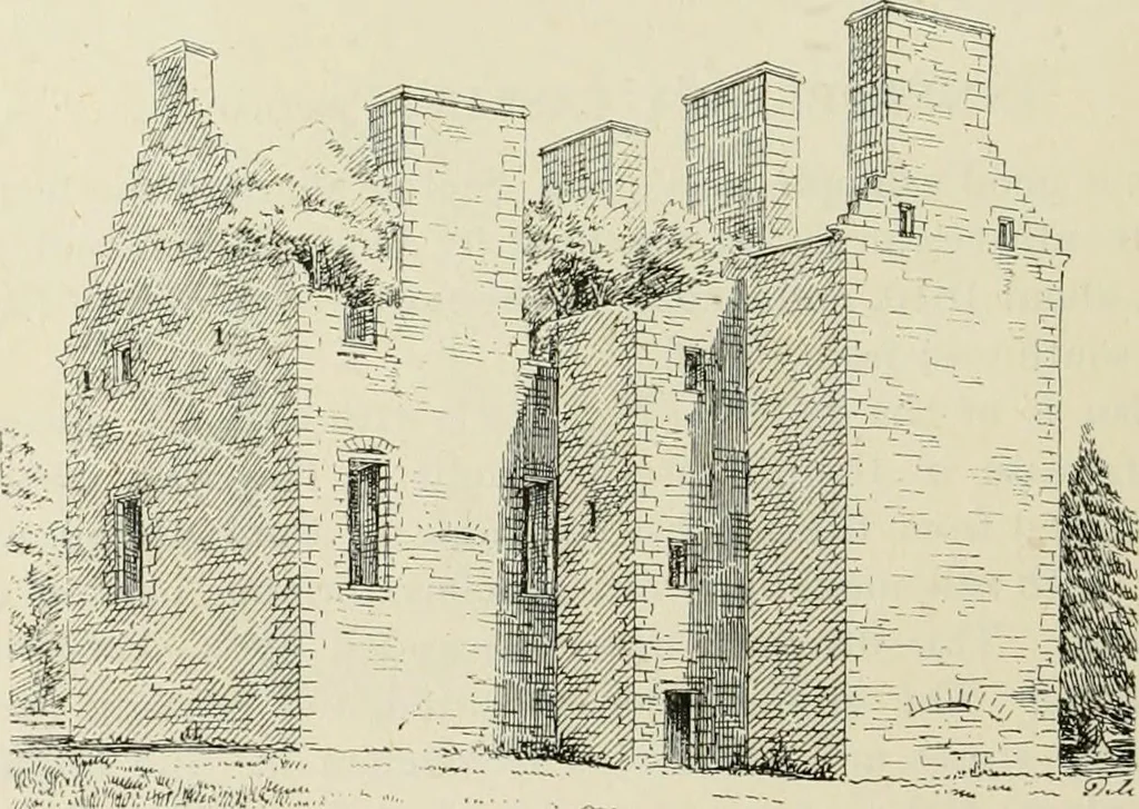 An illustration from The castellated and domestic architecture of Scotland, from the twelfth to the eighteenth century, 1887, leaf 209
