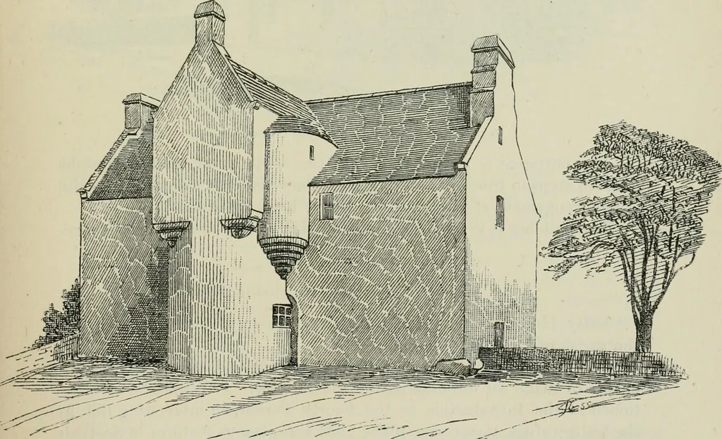 An illustration from The castellated and domestic architecture of Scotland, from the twelfth to the eighteenth century, 1887, leaf 210