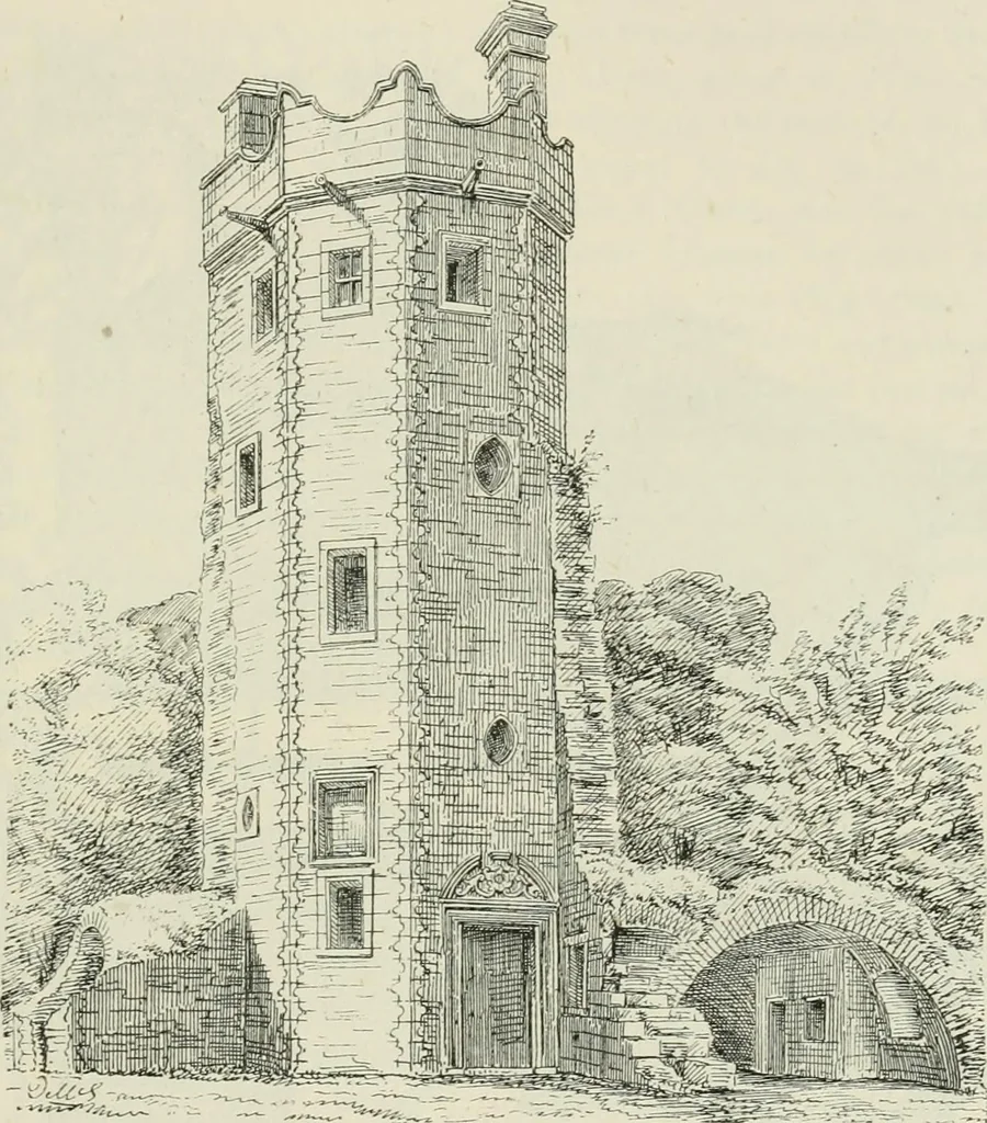 An illustration from The castellated and domestic architecture of Scotland, from the twelfth to the eighteenth century, 1887, leaf 216