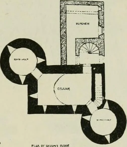 An illustration from The castellated and domestic architecture of Scotland, from the twelfth to the eighteenth century, 1887, leaf 220
