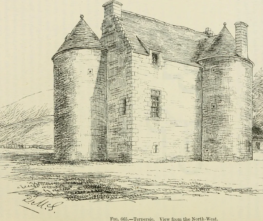 An illustration from The castellated and domestic architecture of Scotland, from the twelfth to the eighteenth century, 1887, leaf 221