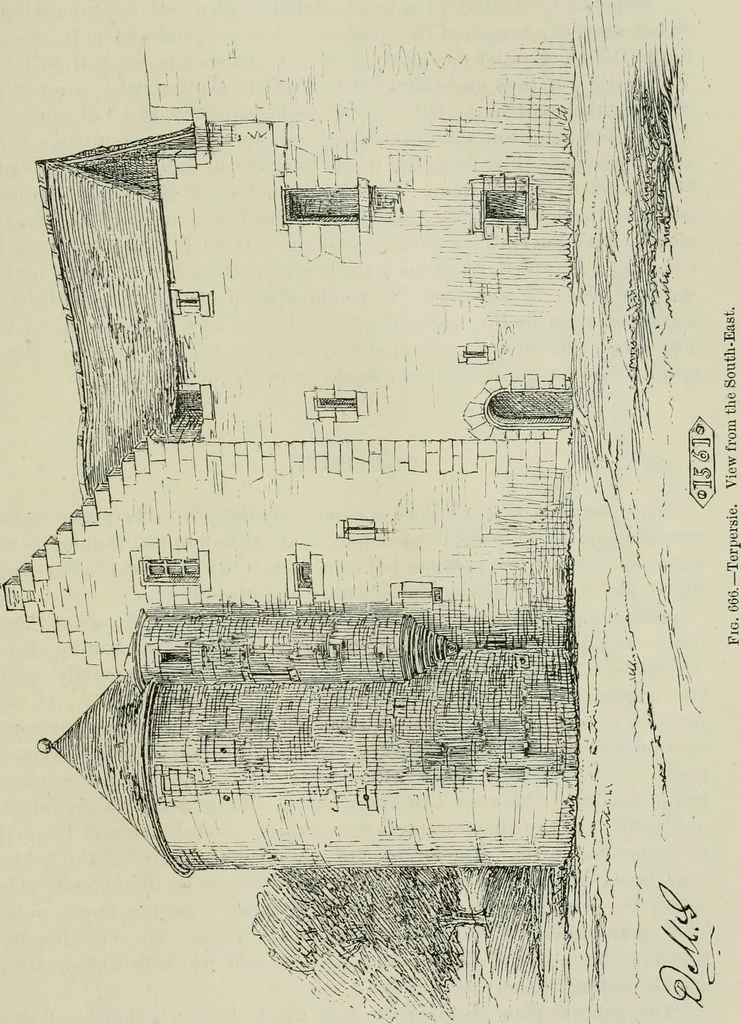 An illustration from The castellated and domestic architecture of Scotland, from the twelfth to the eighteenth century, 1887, leaf 222
