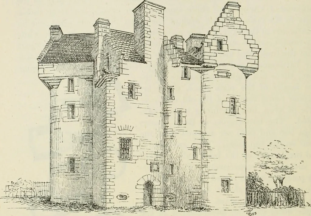 An illustration from The castellated and domestic architecture of Scotland, from the twelfth to the eighteenth century, 1887, leaf 225