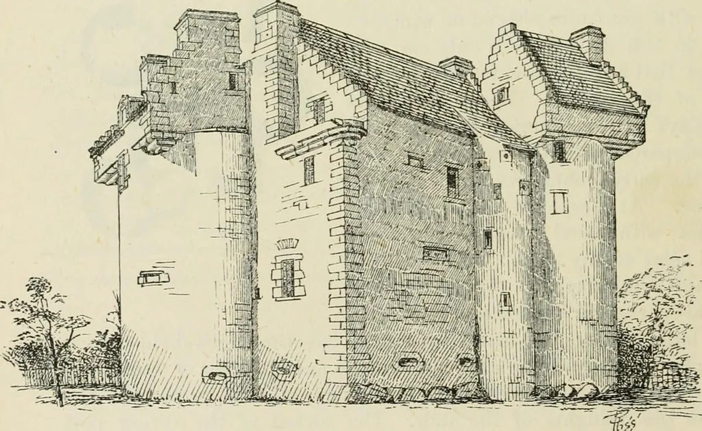 An illustration from The castellated and domestic architecture of Scotland, from the twelfth to the eighteenth century, 1887, leaf 225