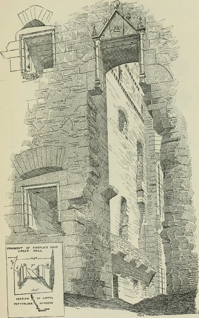An illustration from The castellated and domestic architecture of Scotland, from the twelfth to the eighteenth century, 1887, leaf 238