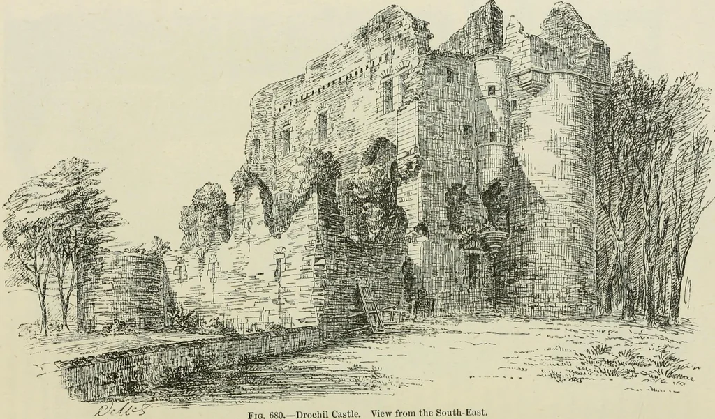 An illustration from The castellated and domestic architecture of Scotland, from the twelfth to the eighteenth century, 1887, leaf 239