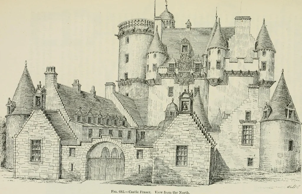 An illustration from The castellated and domestic architecture of Scotland, from the twelfth to the eighteenth century, 1887, leaf 242