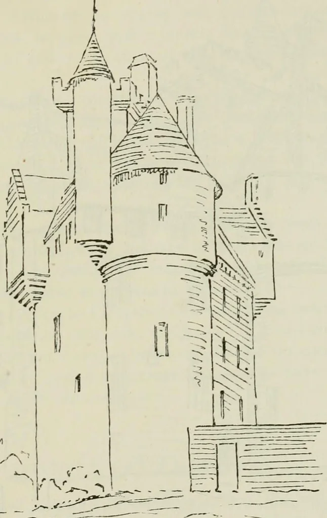 An illustration from The castellated and domestic architecture of Scotland, from the twelfth to the eighteenth century, 1887, leaf 250