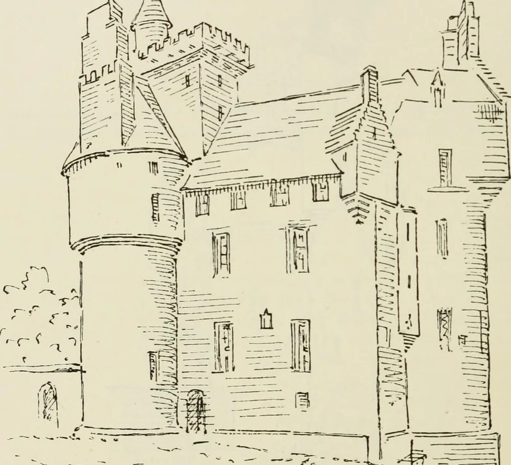 An illustration from The castellated and domestic architecture of Scotland, from the twelfth to the eighteenth century, 1887, leaf 251