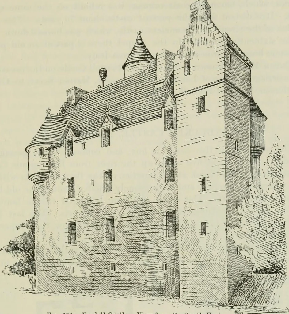 An illustration from The castellated and domestic architecture of Scotland, from the twelfth to the eighteenth century, 1887, leaf 256