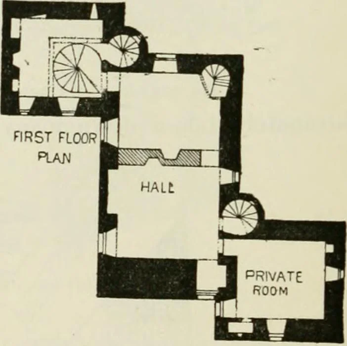 An illustration from The castellated and domestic architecture of Scotland, from the twelfth to the eighteenth century, 1887, leaf 257