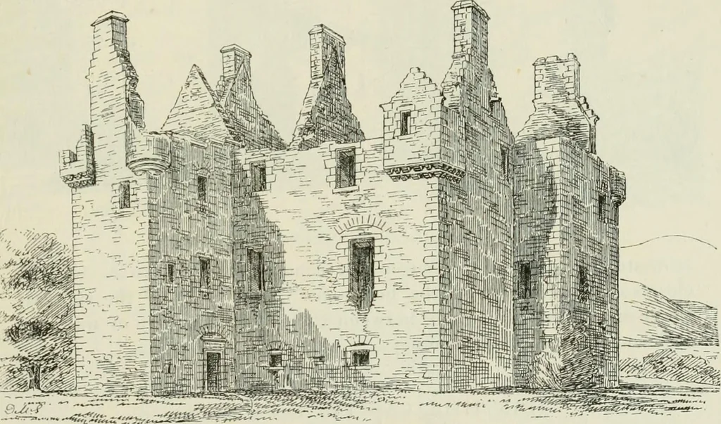 An illustration from The castellated and domestic architecture of Scotland, from the twelfth to the eighteenth century, 1887, leaf 258