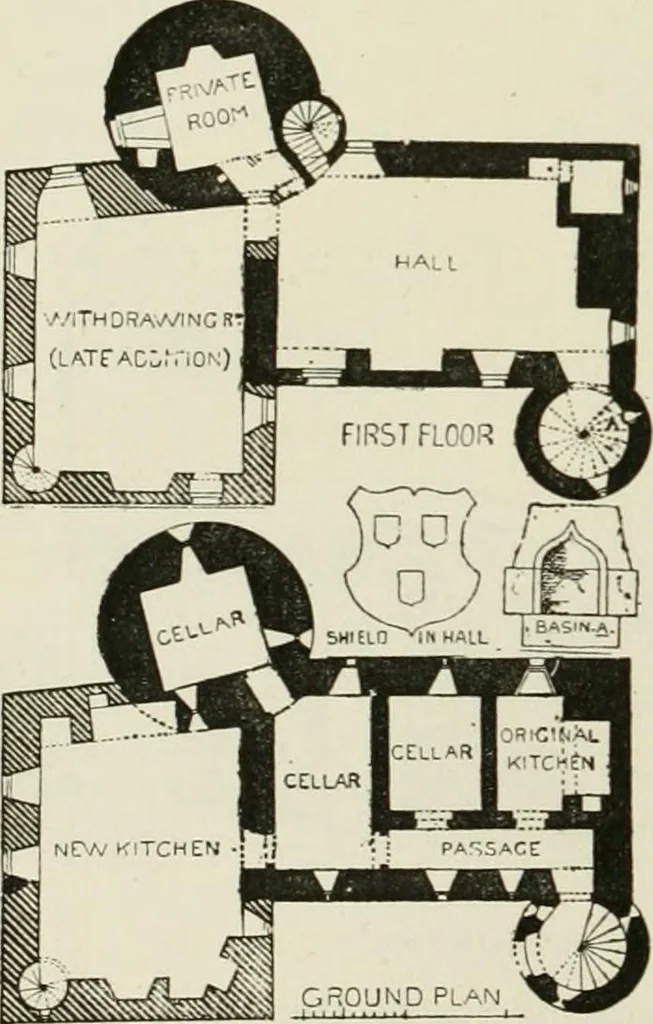 An illustration from The castellated and domestic architecture of Scotland, from the twelfth to the eighteenth century, 1887, leaf 261