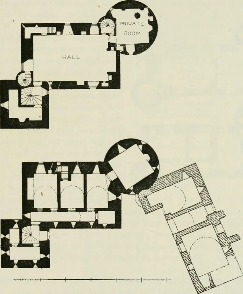An illustration from The castellated and domestic architecture of Scotland, from the twelfth to the eighteenth century, 1887, leaf 266