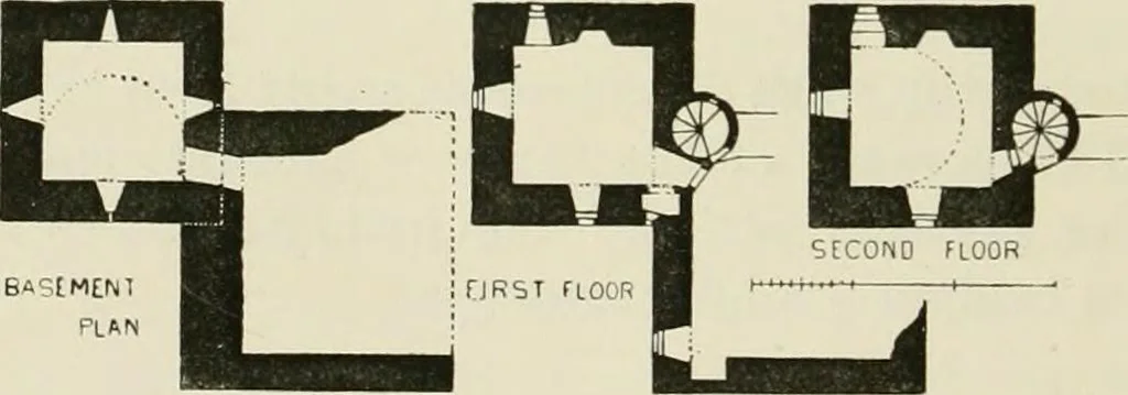 An illustration from The castellated and domestic architecture of Scotland, from the twelfth to the eighteenth century, 1887, leaf 279