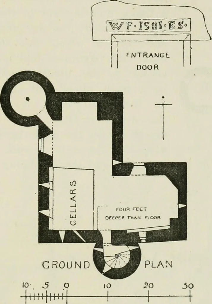 An illustration from The castellated and domestic architecture of Scotland, from the twelfth to the eighteenth century, 1887, leaf 282