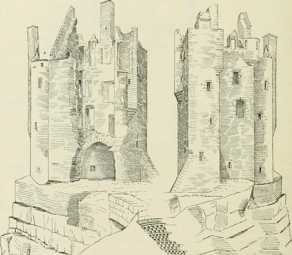 An illustration from The castellated and domestic architecture of Scotland, from the twelfth to the eighteenth century, 1887, leaf 283