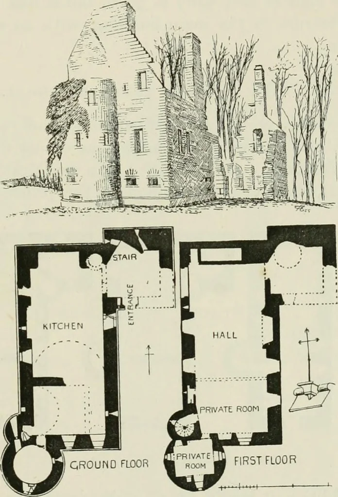 An illustration from The castellated and domestic architecture of Scotland, from the twelfth to the eighteenth century, 1887, leaf 284